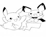 Coloriage pikachu s printable9861