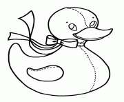 Coloriage canard facile 25