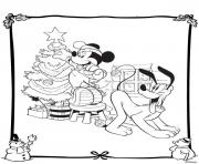 Coloriage disney noel 35