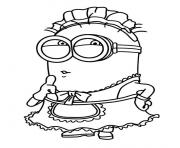 Coloriage minion de moi moche et mechant 19