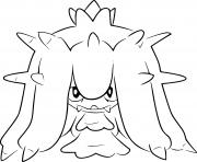 Coloriage pokemon noir et blanc vorasterie