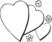 Coloriage coeur 61