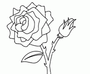 Coloriage roses 167