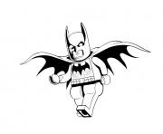 Coloriage batman lego cap logo