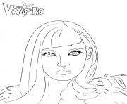 Coloriage Catalina ennemie de daisy chica vampiro