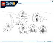 Coloriage Lego Nexo Knights Monster Productss 6