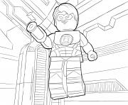 Coloriage LEGO DC Universe Super Heroes