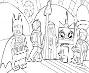 Coloriage lego batman movie having fun