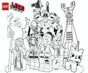 Coloriage lego marvel the movie film 2017