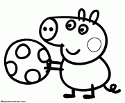 Coloriage peppa pig 286