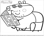 Coloriage peppa pig 191