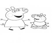 Coloriage peppa pig 50