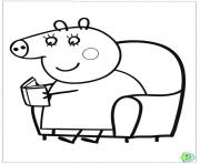 Coloriage peppa pig 200