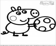 Coloriage peppa pig 268