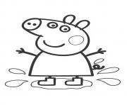 Coloriage peppa pig 17