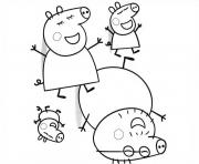 Coloriage peppa pig 246