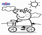 Coloriage peppa pig 4