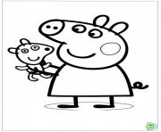 Coloriage peppa pig 5