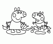 Coloriage peppa pig 11