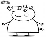 Coloriage peppa pig 245