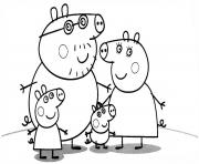 Coloriage peppa pig 87