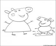 Coloriage peppa pig 96