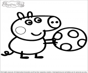 Coloriage peppa pig 29