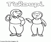 Coloriage tchoupi et doudou 25