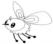 Coloriage Bombydou pokemon soleil lune