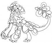 Coloriage Ekaiser pokemon soleil lune