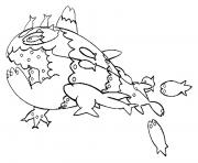 Coloriage Froussardine pokemon soleil lune