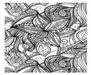 Coloriage adulte mandala fleurs roses plantes