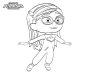 Coloriage Pyjamasques Pajama Hero