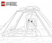 Coloriage lego ninjago mechant vehicule