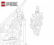 Coloriage lego ninjago llyod vert imprime