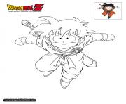 Coloriage dbz gohan dragon ball z officiel