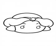 Coloriage tsum tsum aladin