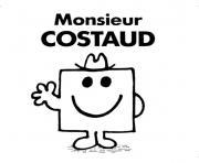 Coloriage m constaud monsieur madame