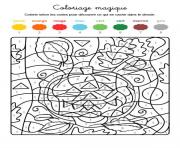 Coloriage magique amusant de halloween