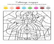 Coloriage magique dun personnage de conte