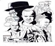 Coloriage breaking bad montage by stevenwilcox