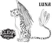 Coloriage Luna de Disney Elena Of Avalor