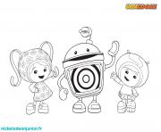 Coloriage umizoomi enfant facile