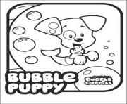 Coloriage Bubble Guppies Puppy Cute Dog