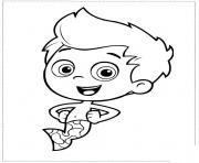 Coloriage Bubble Guppies Printable 3