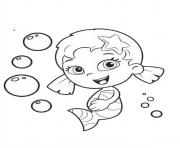 Coloriage Bubble Guppies 9