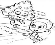 Coloriage Bubble Guppies 3