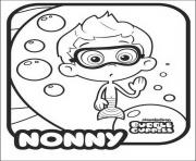 Coloriage Nonny Bubble Guppies