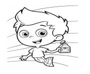 Coloriage Bubble Guppies 10