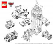 Coloriage lego cars 3 movie 2017